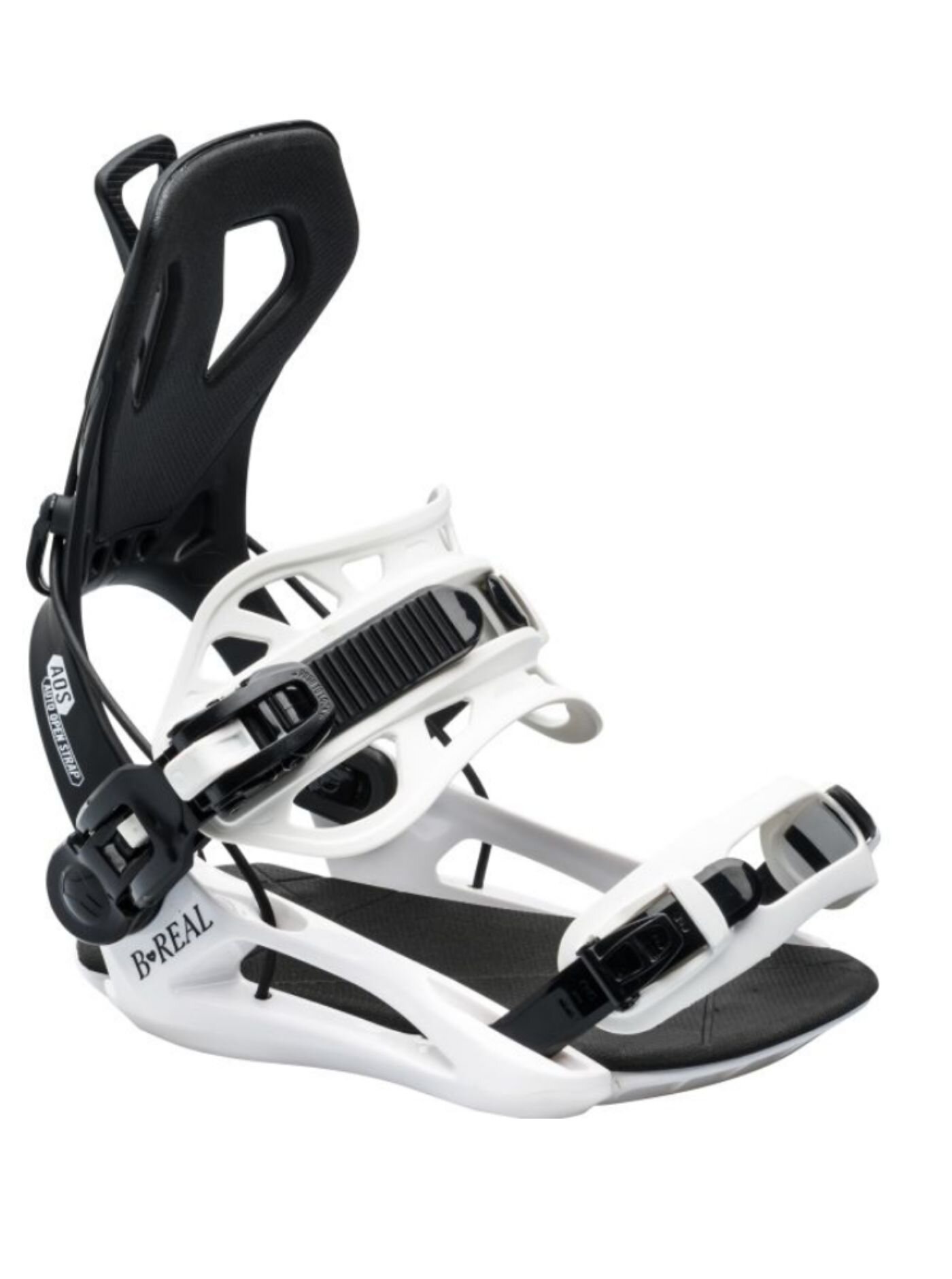 Gnu snowboardové vázání B-Real White | Bílá | Velikost snb M