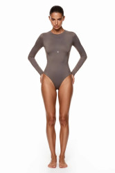 GOD SAVE QUEENS  body dámské LONG SLEEVE CREW-NECK BODYSUIT