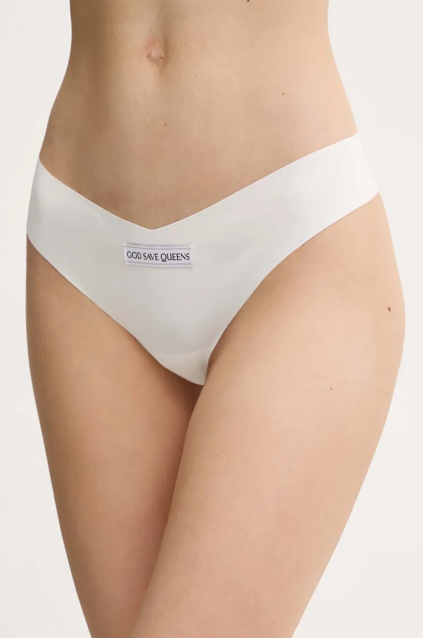 GOD SAVE QUEENS  Kalhotky brazilky  SECOND SKIN PANTY BRAZILIAN