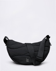 Got Bag Wavy Puffer Moon Bag black