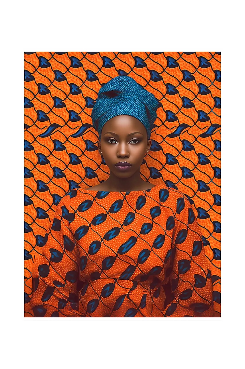 Grafika na akrylovém skle A.I Art HARTMAN Black Magic Woman 01, 46 x 61 cm