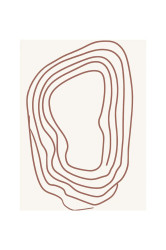 Grafika na akrylovém skle a.i art HARTMAN Geometric Abs více barev