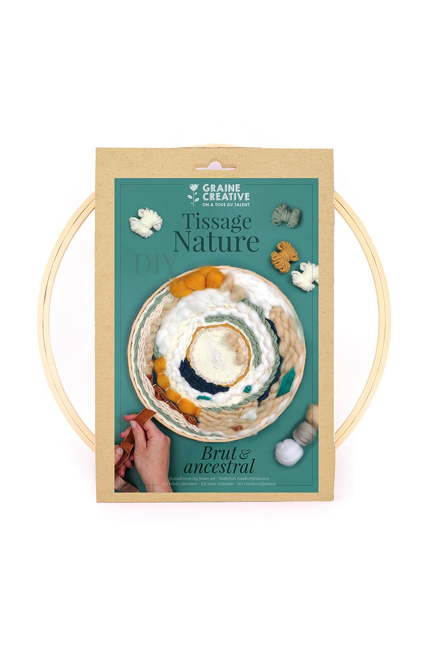 Graine Creative  DIY sada kulatých gobelínů  Nature