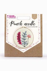 Graine Creative  Vyšívací souprava  Vegetal Punch Needle Kit