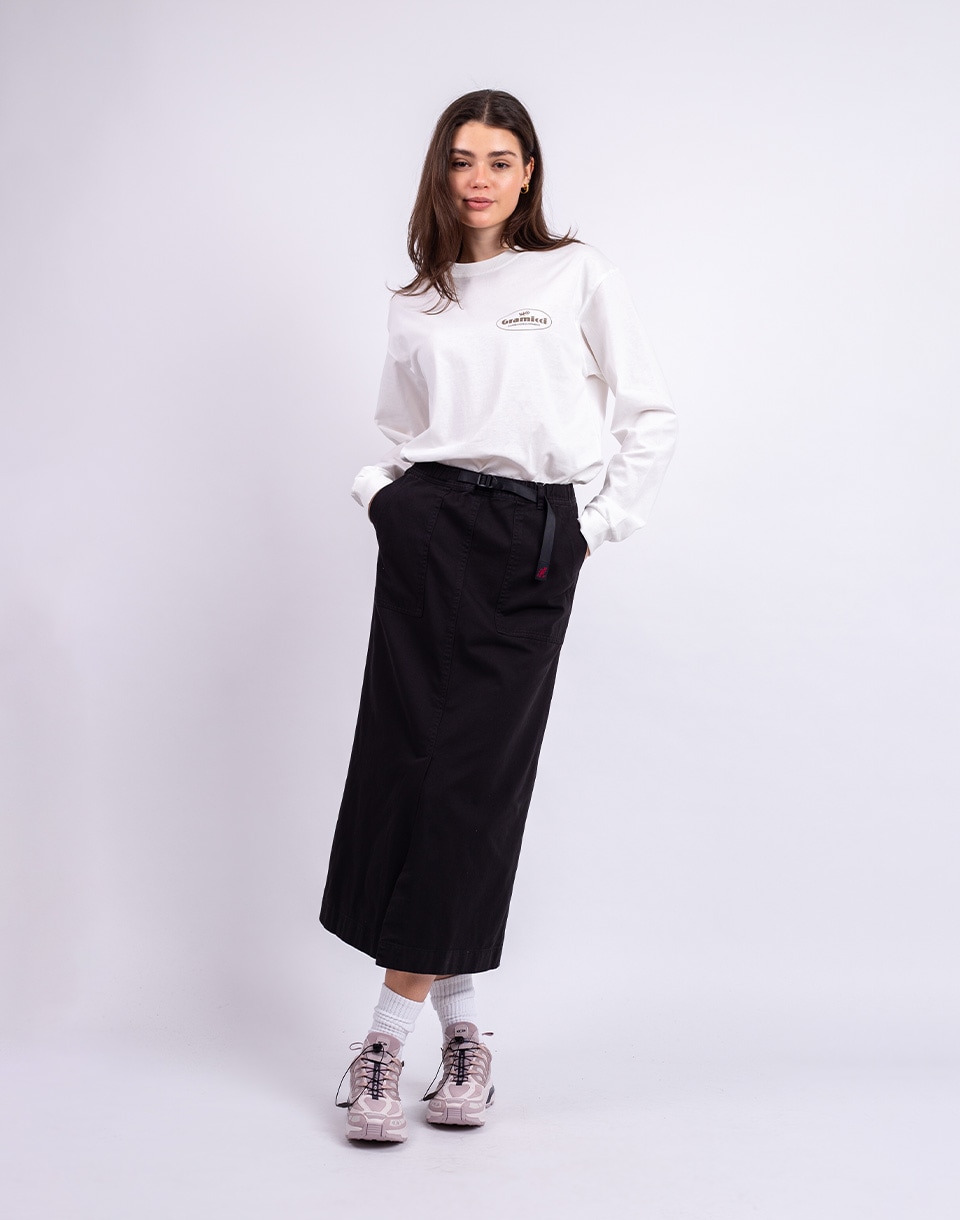 Gramicci Long Baker Skirt BLACK S