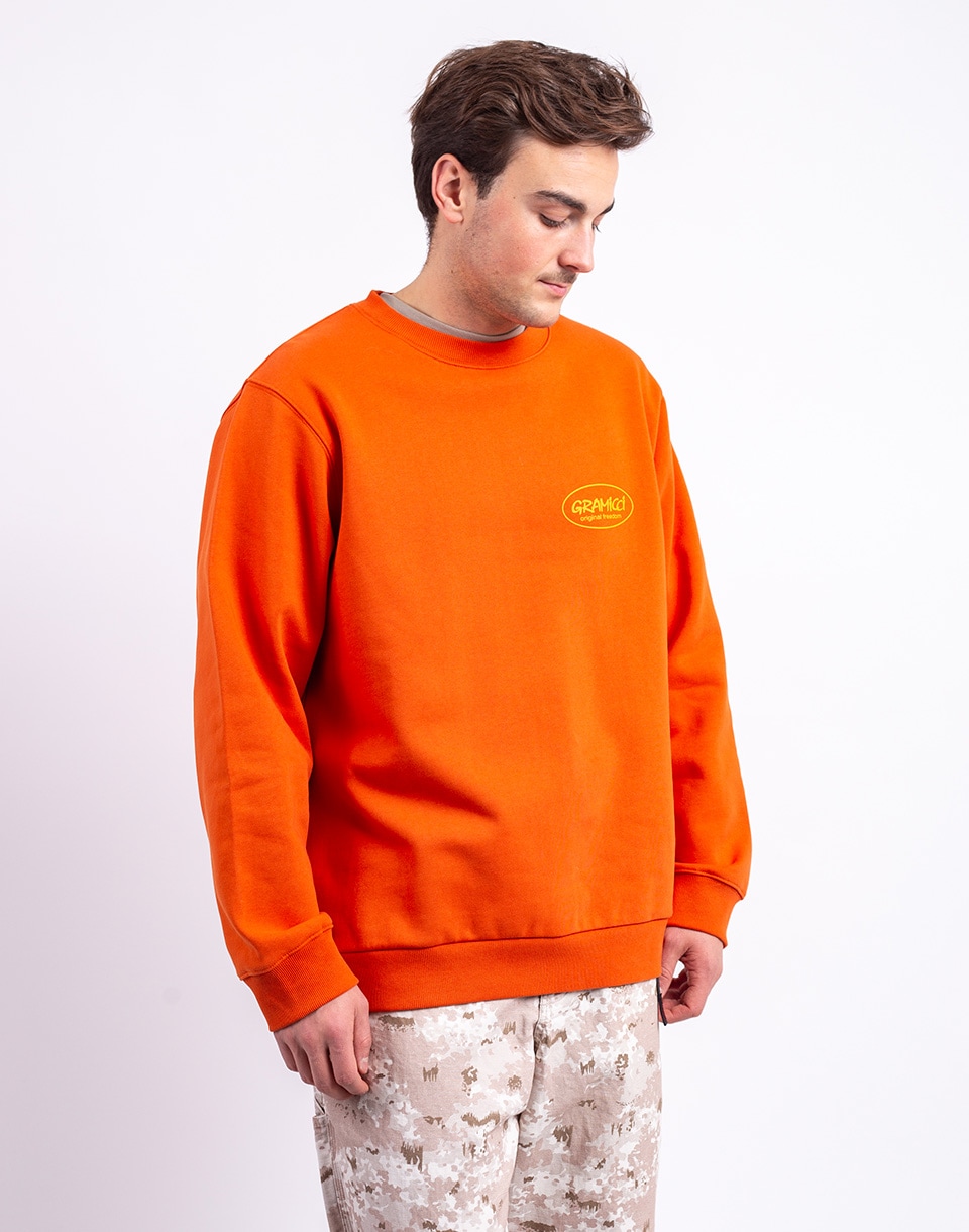 Gramicci Original Freedom Sweatshirt BURNT ORANGE S