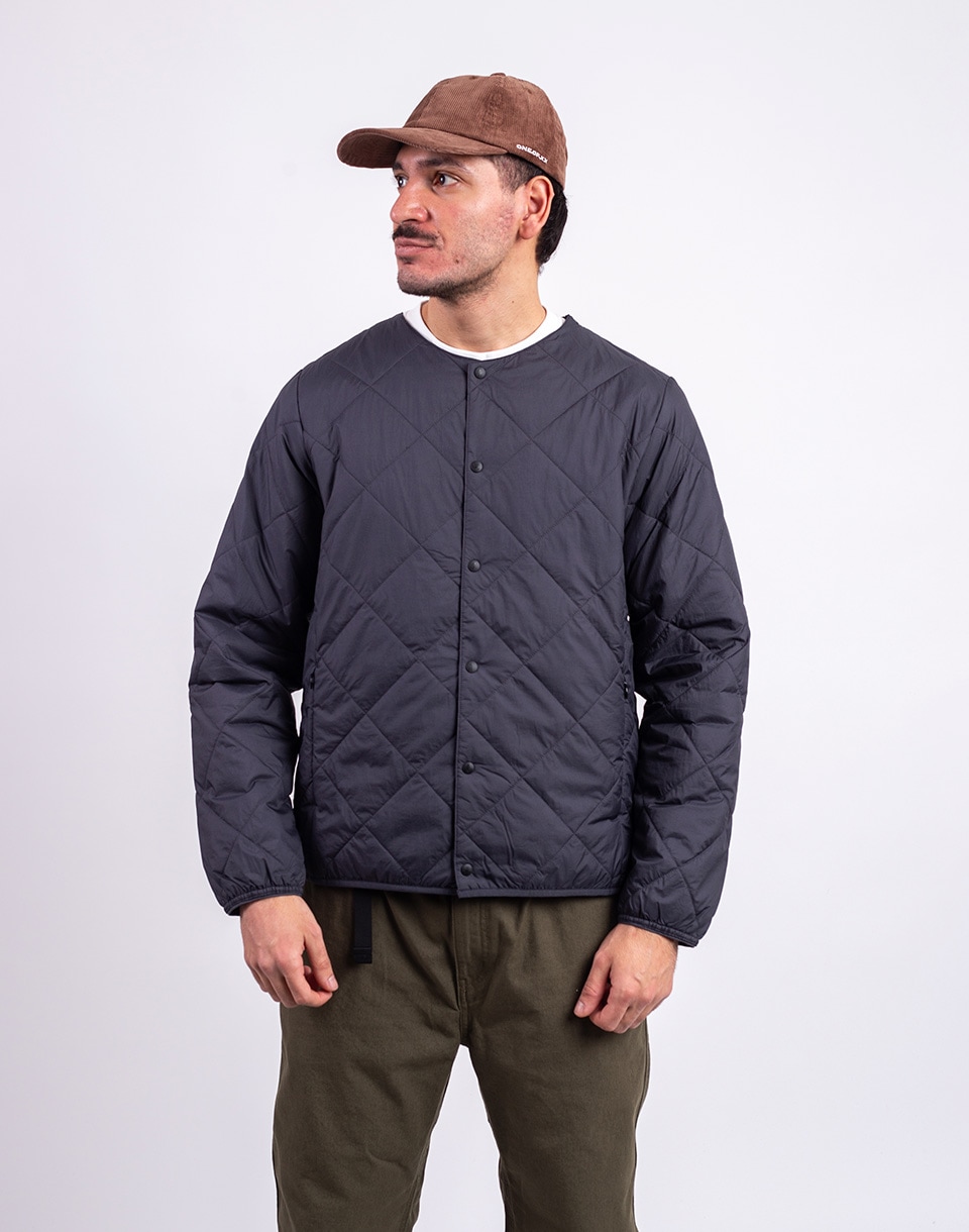 Gramicci Thermal Insulation Quilted Jacket BLACK S