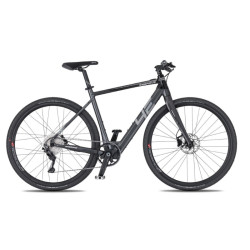 Gravel elektrokolo 4EVER ENGRAVE FLAT 28" 22" (180-190 cm) titan/hologram
