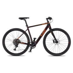 Gravel elektrokolo 4EVER ENGRAVE FLAT 28" 22" (180-190 cm) velvet/metal bronze