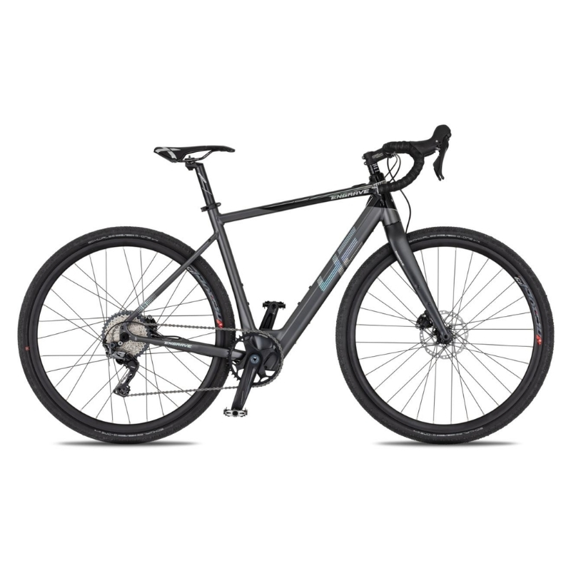 Gravel elektrokolo 4EVER ENGRAVE PRO 28" 20,5" (165-180 cm) titan/hologram