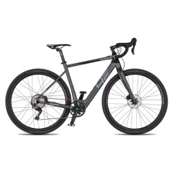 Gravel elektrokolo 4EVER ENGRAVE PRO 28" 20,5" (165-180 cm) titan/hologram