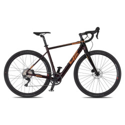 Gravel elektrokolo 4EVER ENGRAVE PRO 28" 20,5" (165-180 cm) velvet/metal bronze
