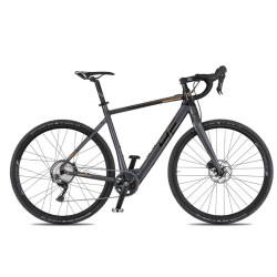 Gravel elektrokolo 4EVER ENGRAVE PRO 28" 22" (180-190 cm) titan/metal gold