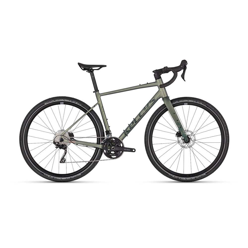 Gravel kolo KELLYS GROOT 70 28" - model 2026 S (18,5", 164-176 cm) Hunter Green