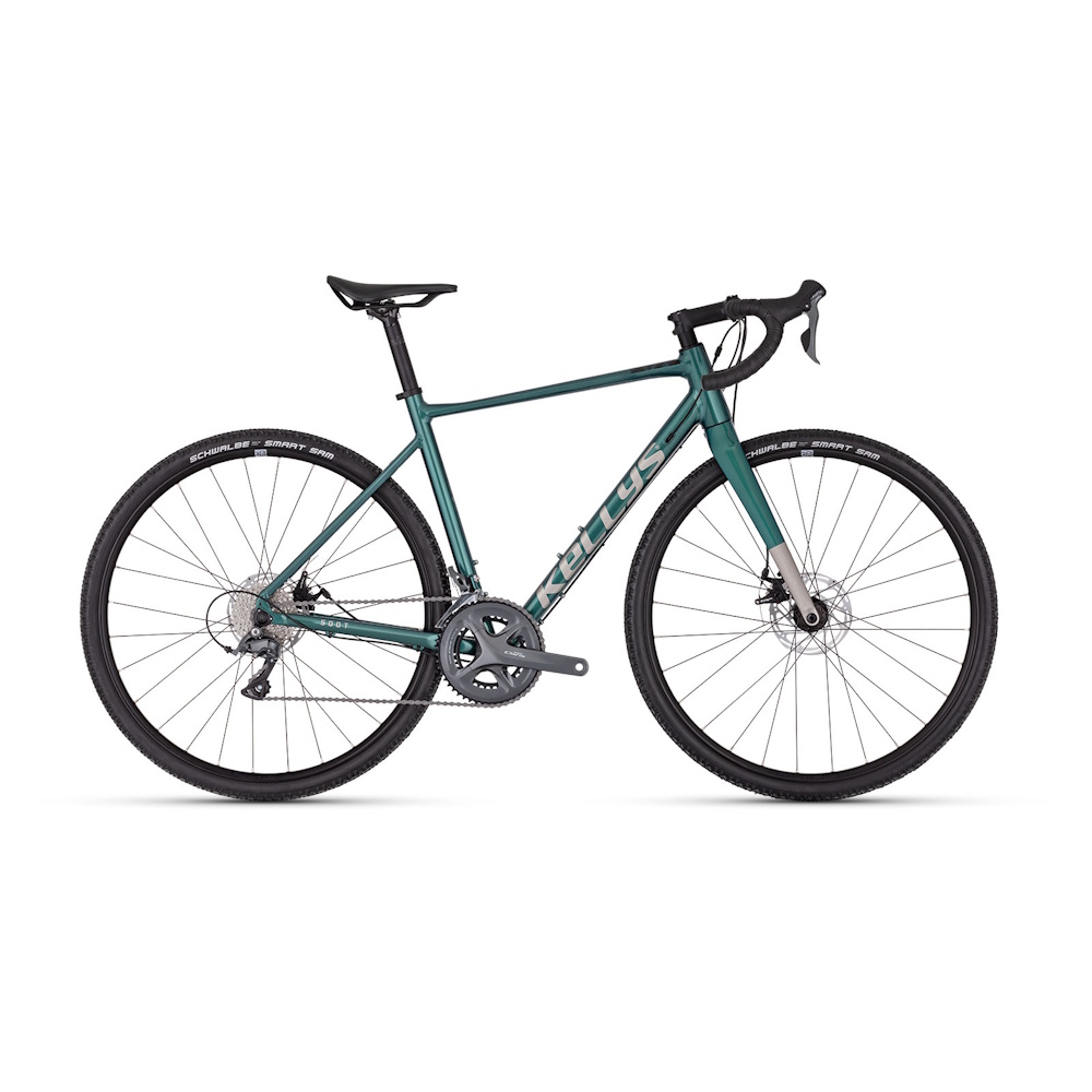Gravel kolo KELLYS SOOT X30 28" - model 2026 S (19", 160-175 cm) Emerald Green