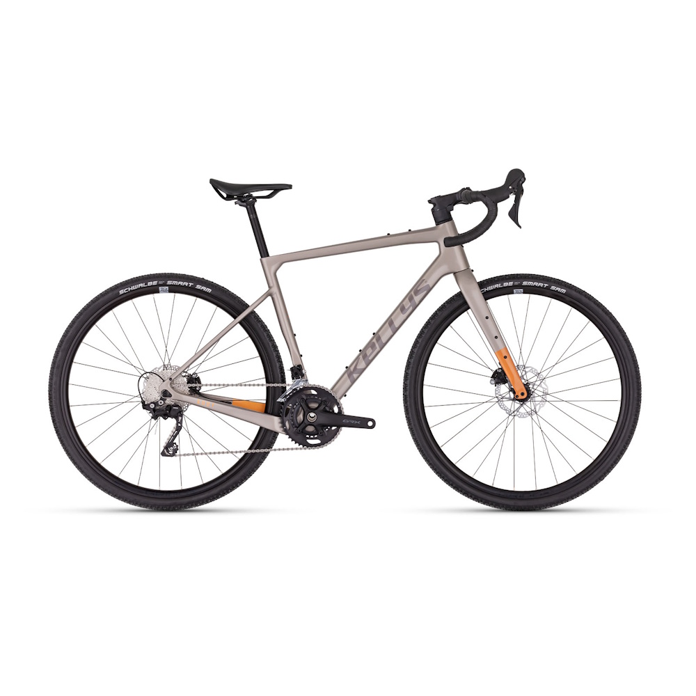 Gravel kolo KELLYS SOOT X80 28" - model 2026 S (18,5", 163-175 cm) Desert Brown