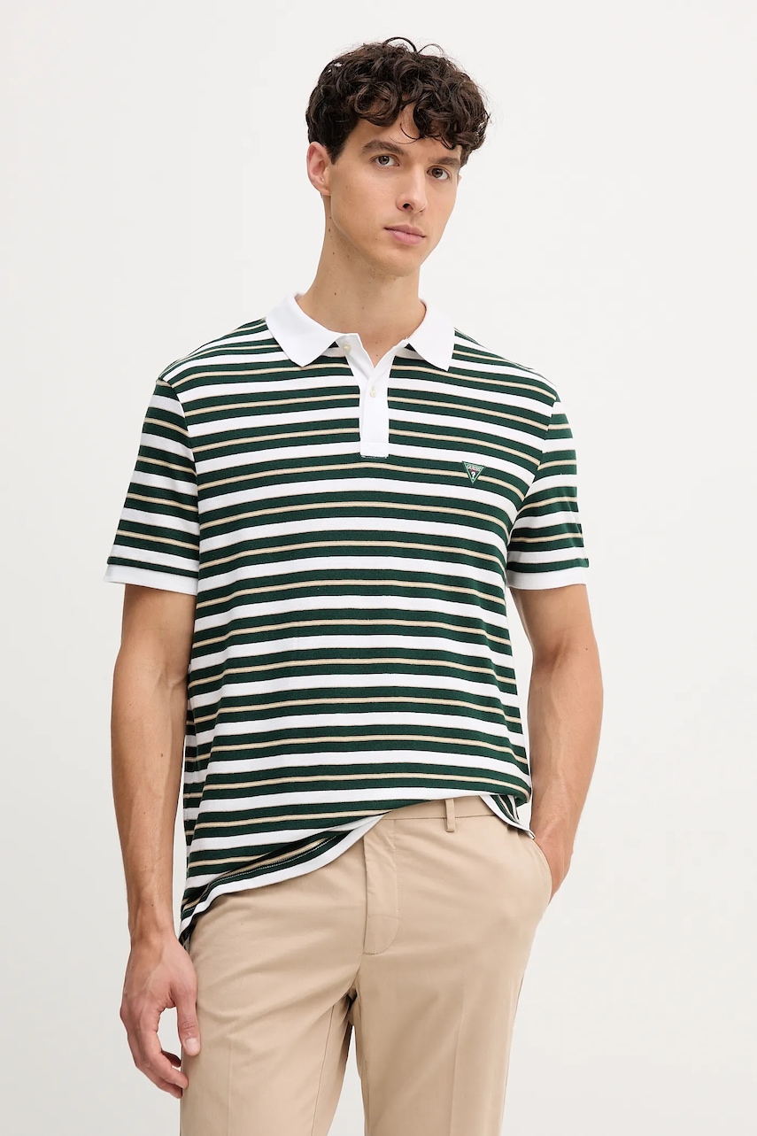 Guess  Bavlněné polo tričko