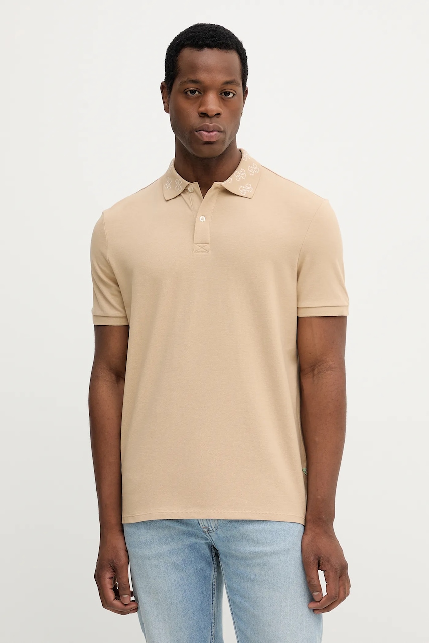 Guess  Bavlněné polo tričko