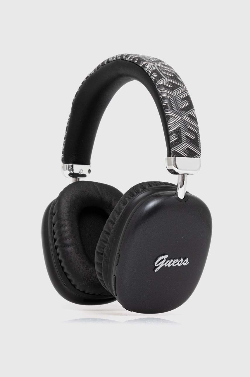 Guess  Bezdrátová sluchátka  Bluetooth Gcube Metallic Script Logo