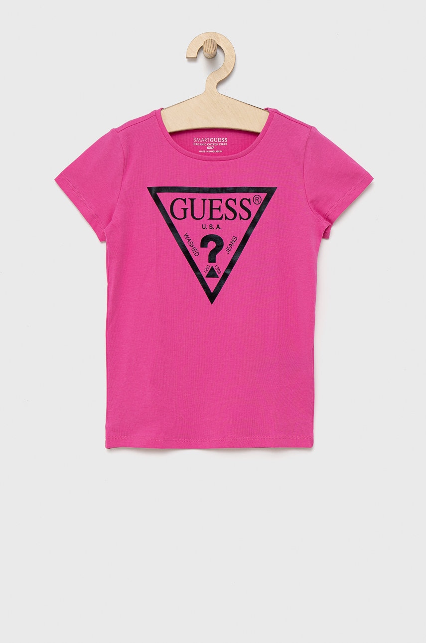 Guess  - Dětské bavlněné tričko