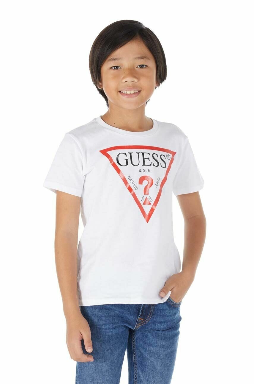 Guess  Dětské bavlněné tričko