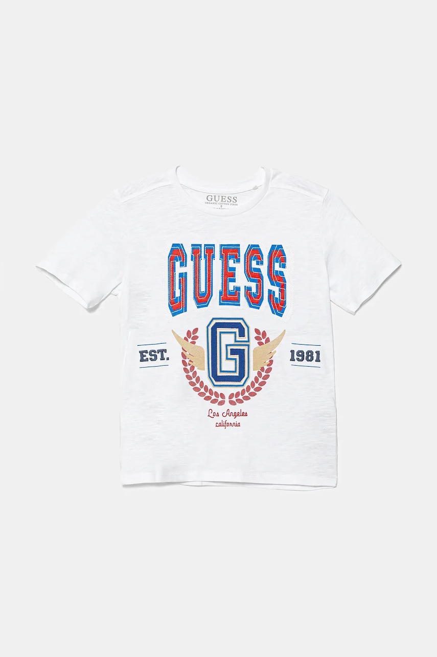 Guess  Dětské bavlněné tričko