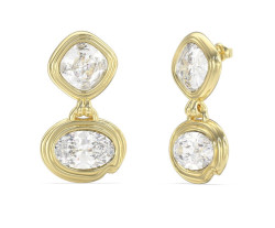 Guess Elegantní visací náušnice s krystaly Mamounia JUBE05313JWYGT/U