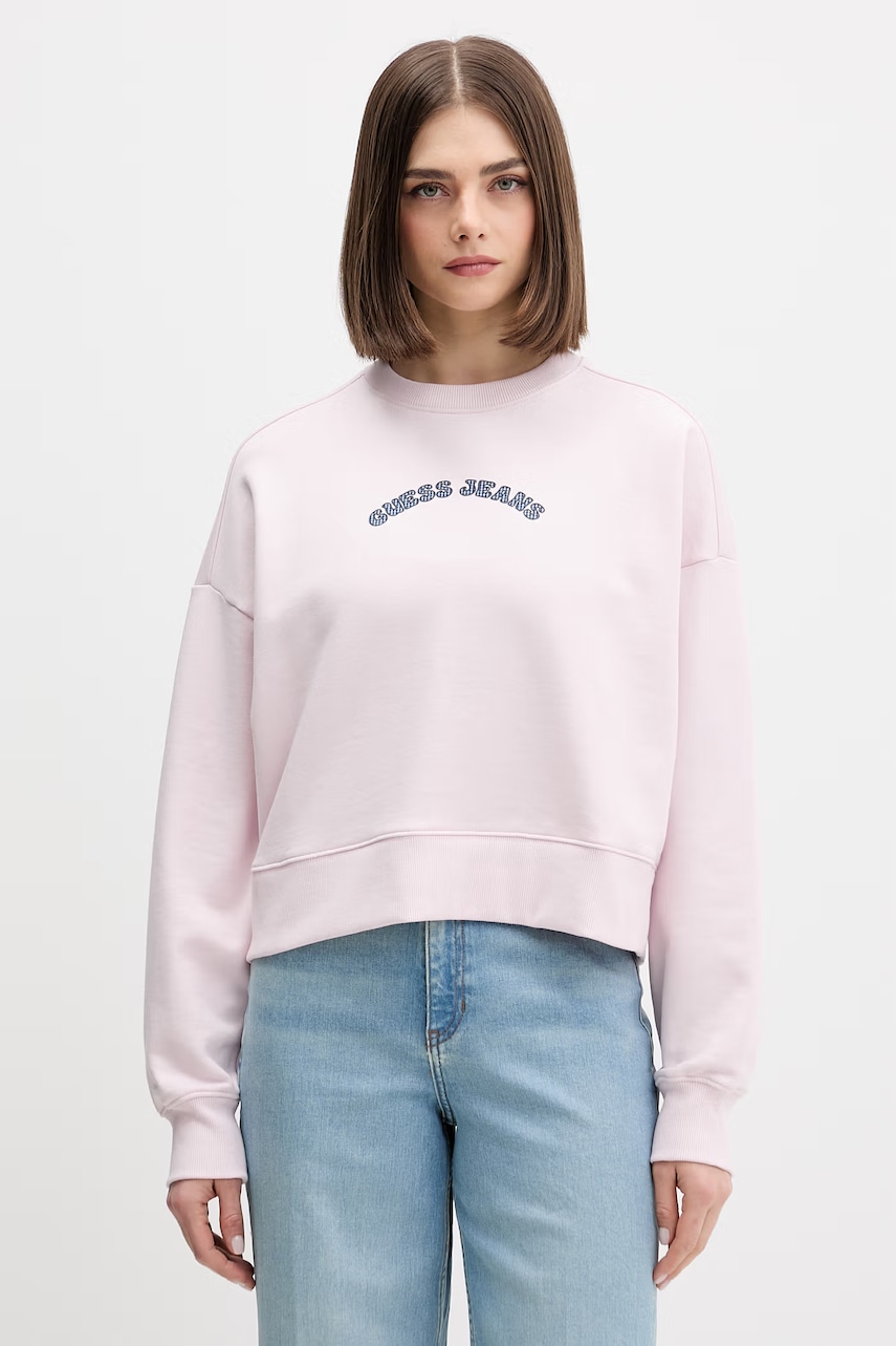 Guess Jeans mikina dámská bavlněná