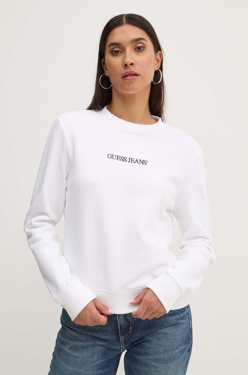 Guess Jeans  mikina dámská s bavlnou
