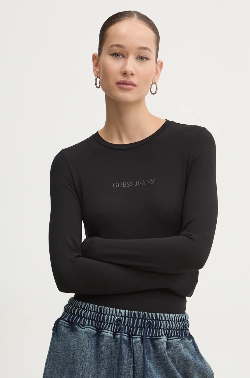 Guess Jeans  Tričko s dlouhým rukávem
