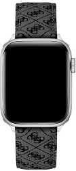 Guess Kožený řemínek pro Apple Watch (42 - 45 mm) - Black CS3001S2