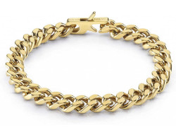 Guess Luxusní pozlacený náramek Hype JUMB01348JWYG 21 cm