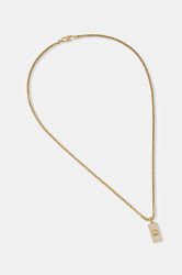 Guess náhrdelník s přívěskem pánský z nerezové oceli 4G FRONTIERS