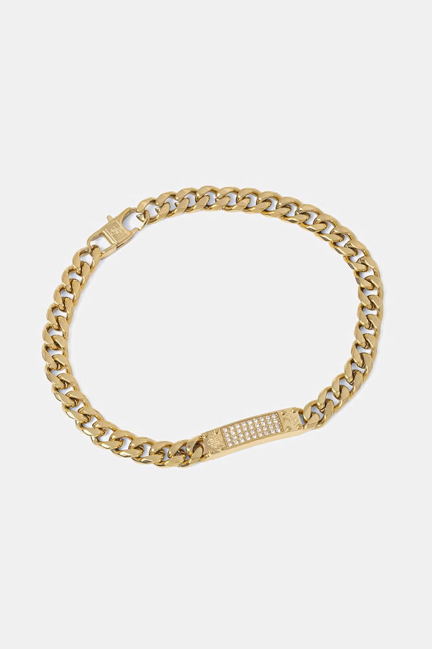 Guess náramek pánský z nerezové oceli 4G FRONTIERS