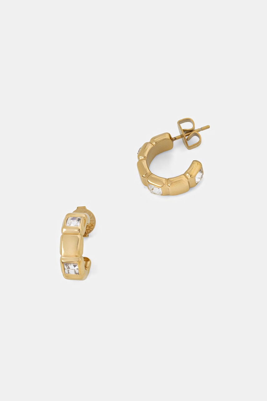 Guess náušnice dámské z nerezové oceli ACE OF DIAMONDS