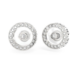 Guess Ocelové náušnice se zirkony Bond JUBE03256JWRHT-U