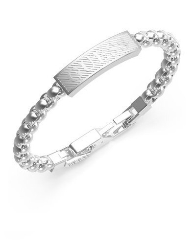 Guess Ocelový náramek pro muže Bond Street JUMB03028JWST 21 cm - S