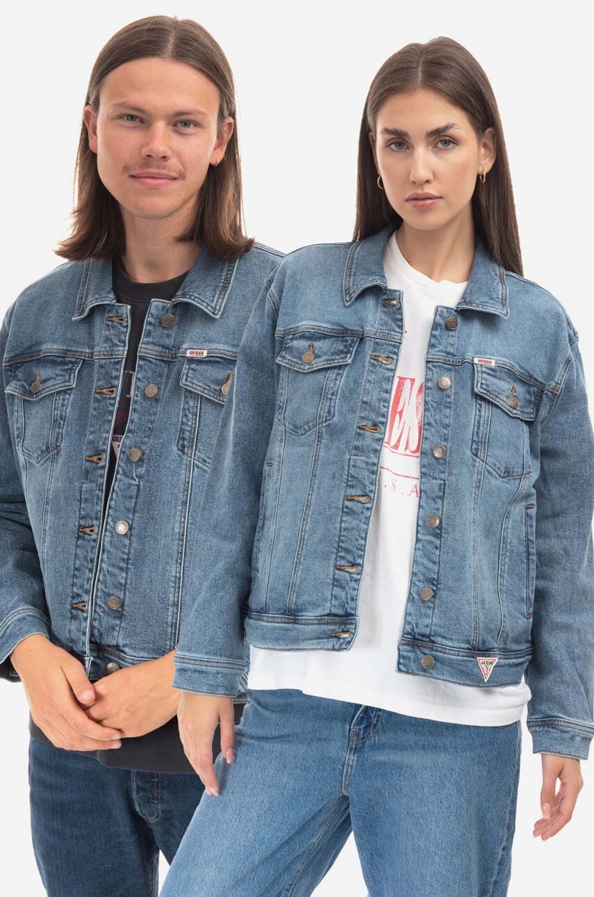 Guess Originals  Bavlněná džínová bunda