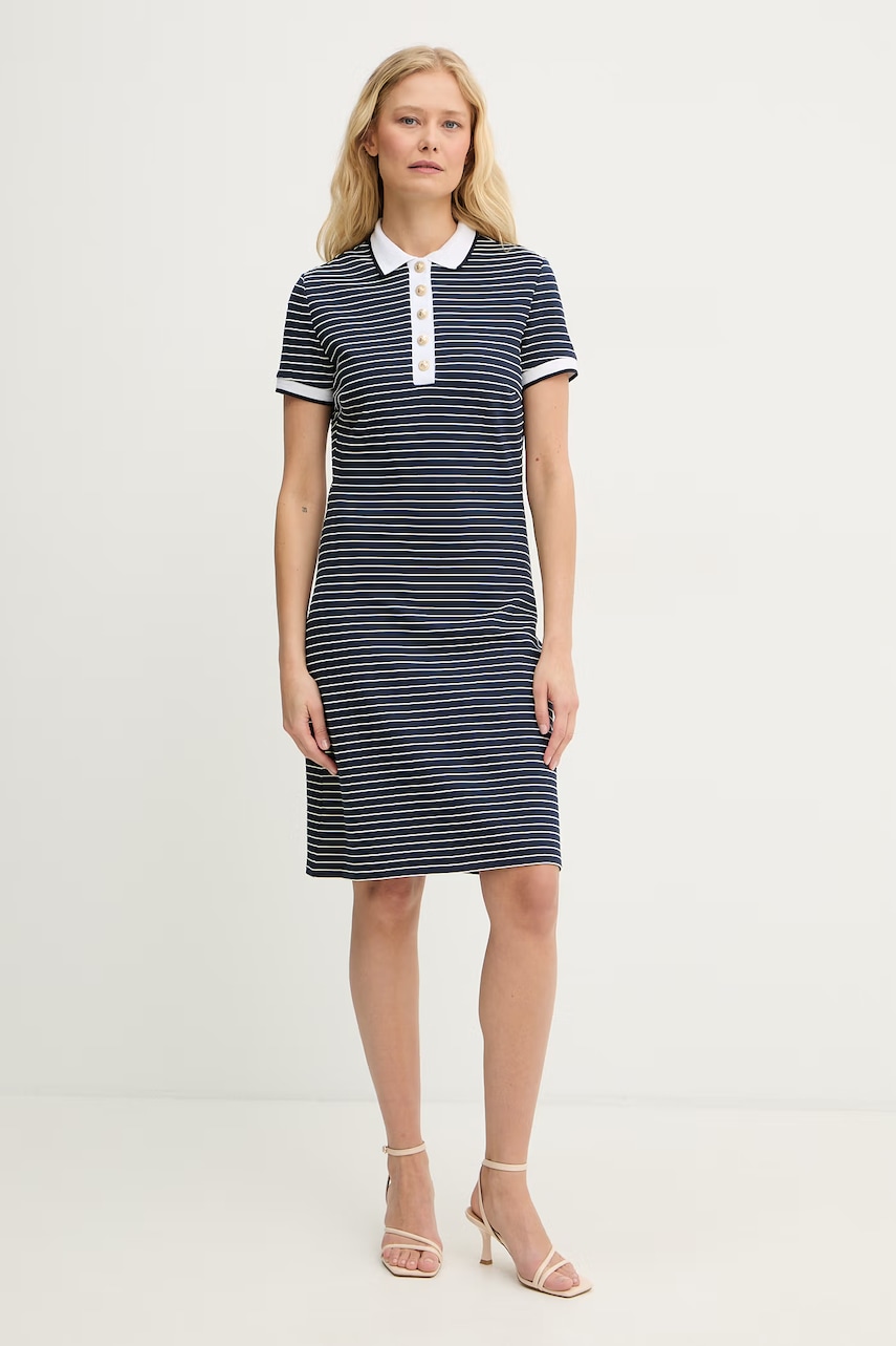 Guess šaty z viskózy ALPHONSINE