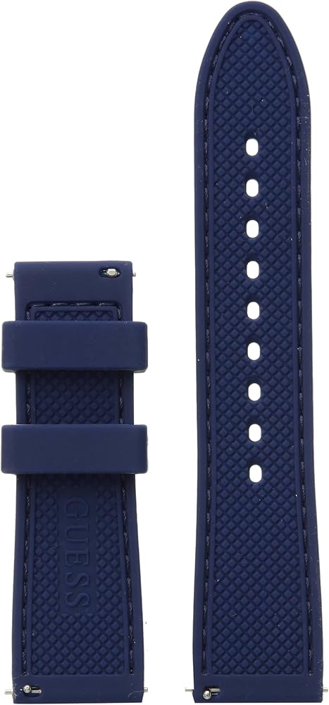 Guess Silikonový řemínek 22 mm - Blue CS1002S6