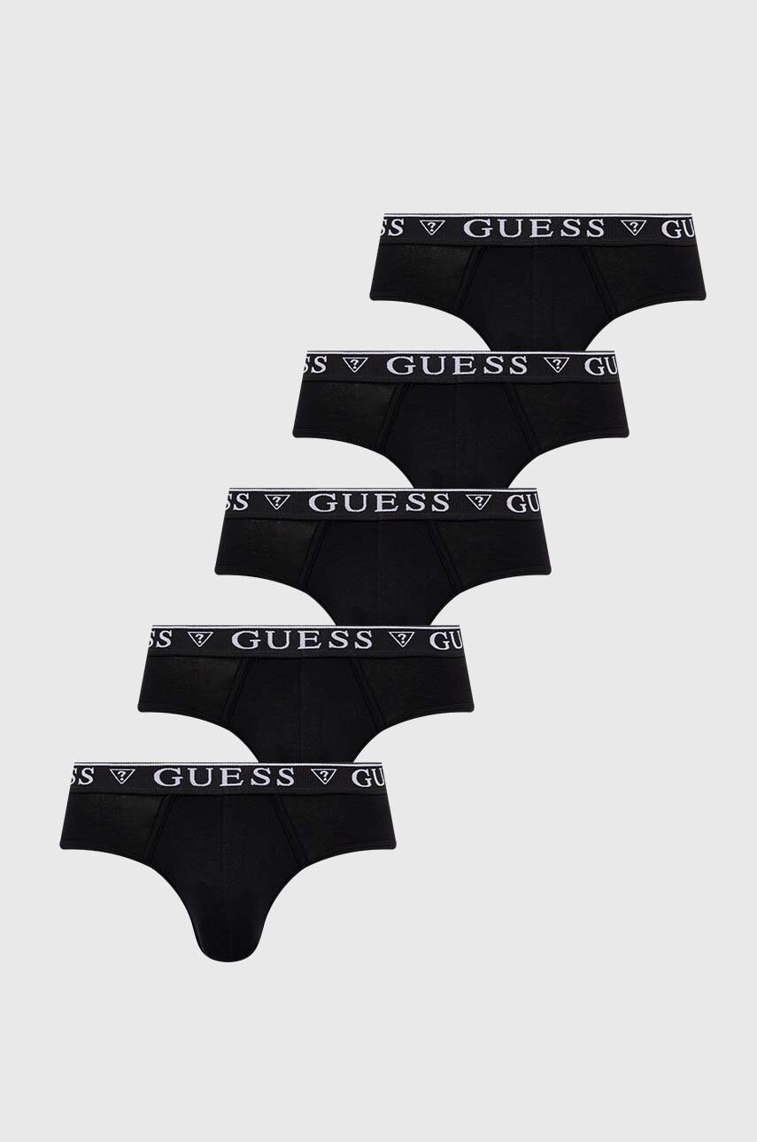 Guess  slipy pánské bavlněné s elastanem 5-pack