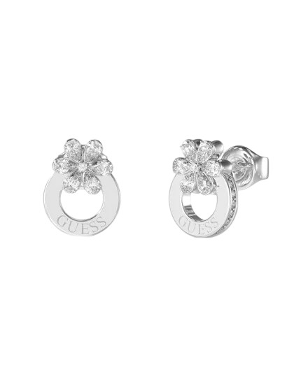 Guess Slušivé ocelové náušnice Lily JUBE05108JWRHT/U