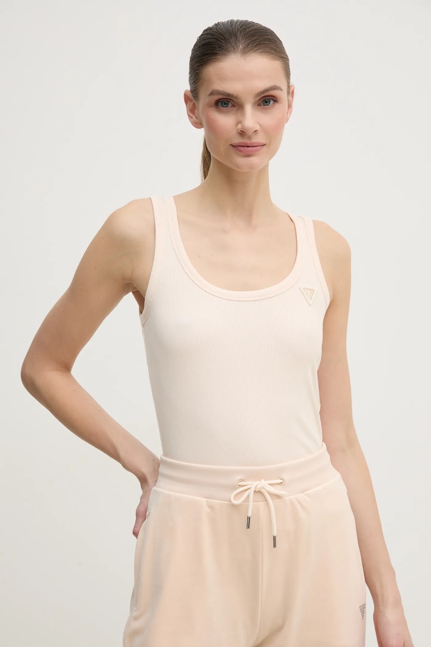 Guess  top dámský s viskózou COLETTE