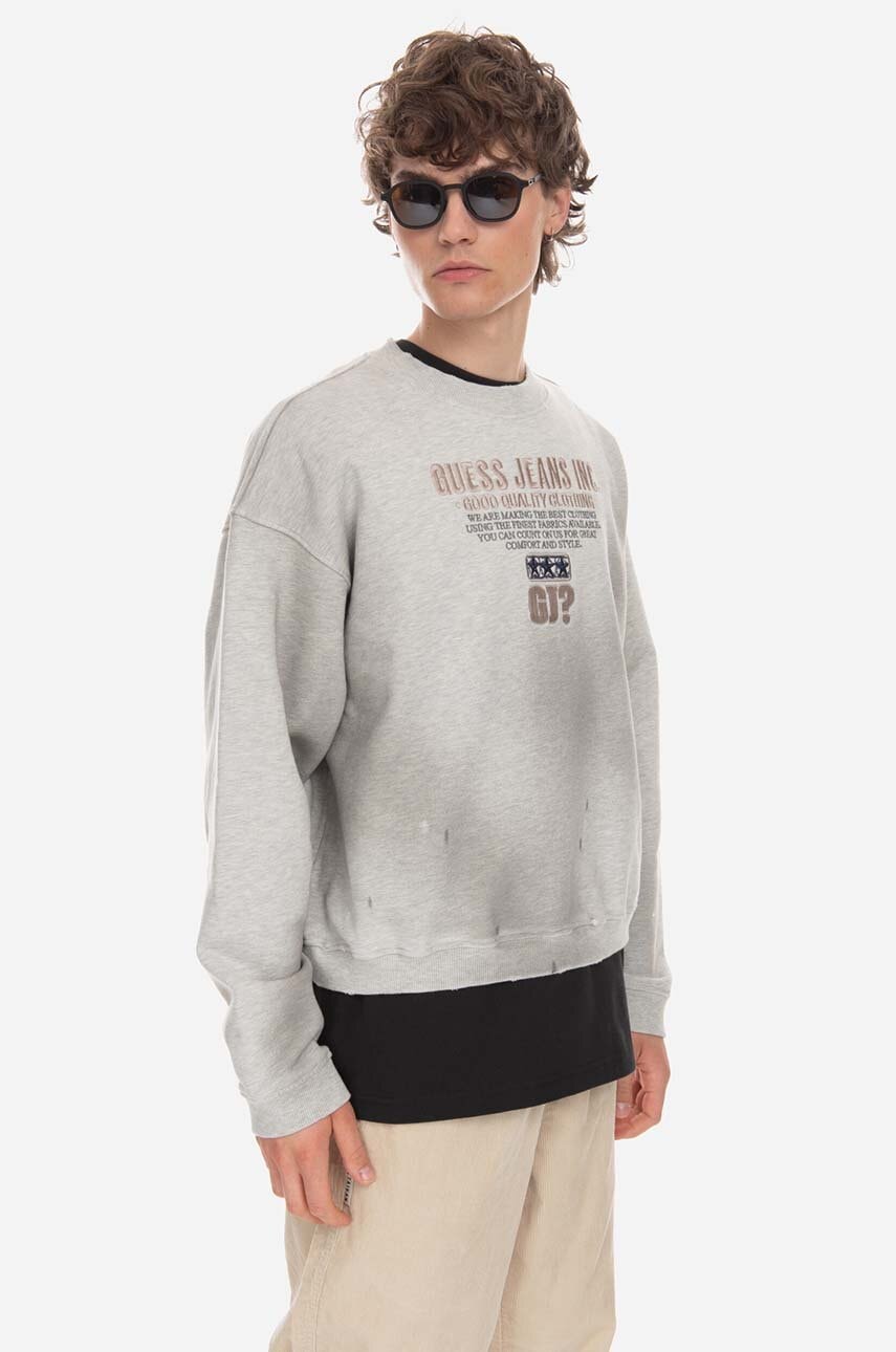 Guess U.S.A.  Bavlněná mikina Guess USA Crewneck Sweatshirt