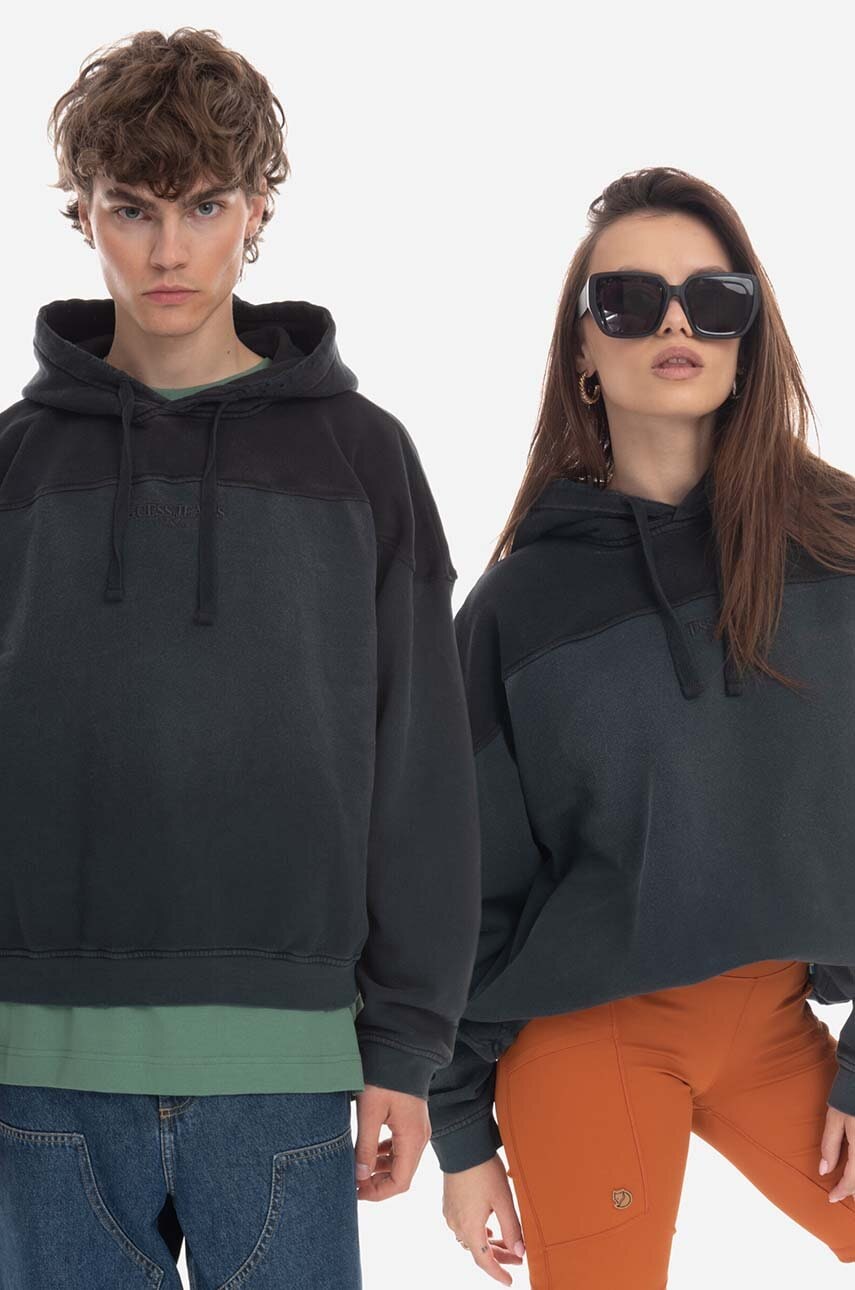 Guess U.S.A.  Bavlněná mikina Guess USA Two Tone Hoodie