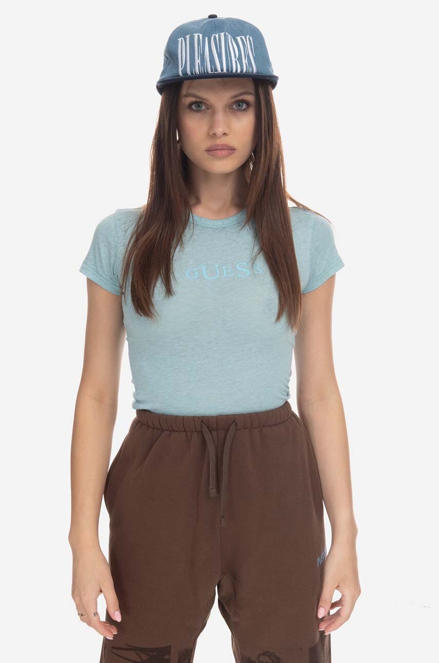 Guess U.S.A.  Tričko Guess Classic Logo Baby Tee W2BP00KBAX0