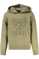 GUESS zelená dětská mikina na zip