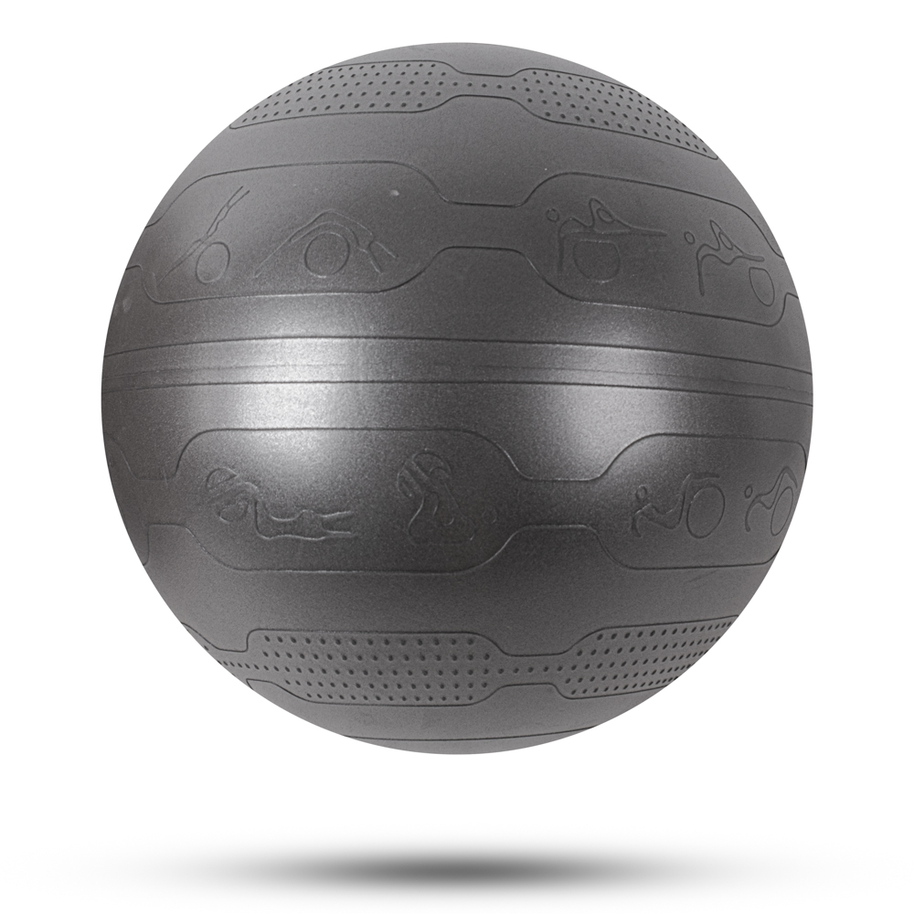 Gymnastický míč inSPORTline Stretch Ball 55 cm černá