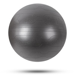 Gymnastický míč inSPORTline Stretch Ball 55 cm černá