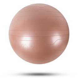 Gymnastický míč inSPORTline Stretch Ball 55 cm mocha mousse